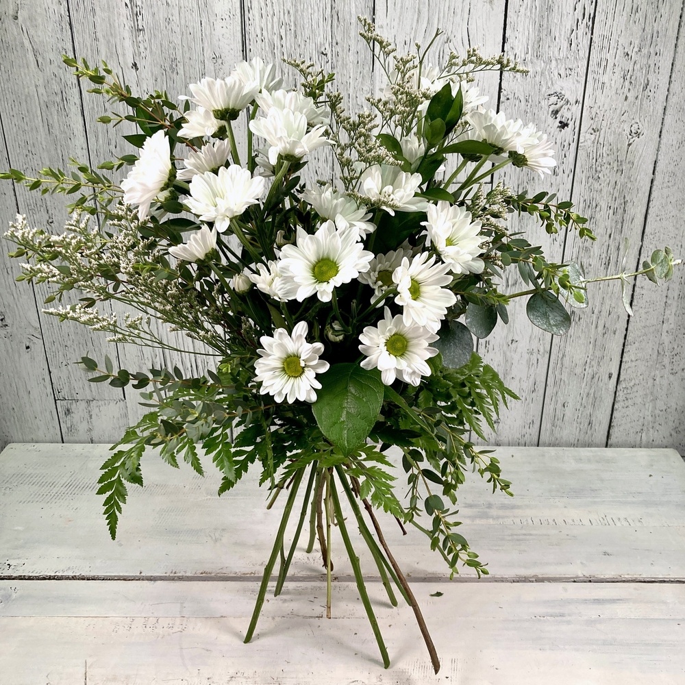 Bouquet champêtre-Marguerites blanches