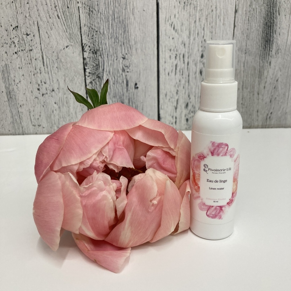 Eau de linge Pivoine - Pivoinerie Lili